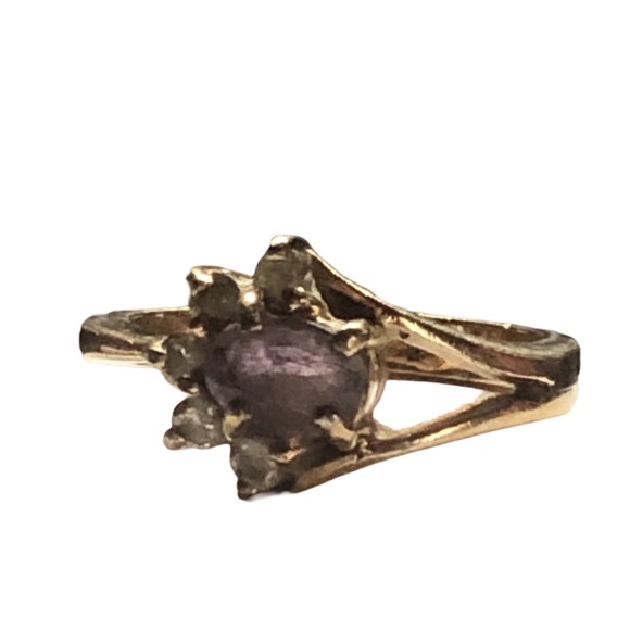 Purple gold ring - Picture 12 of 15